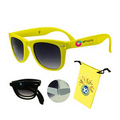 Foldable Sunglasses Yellow